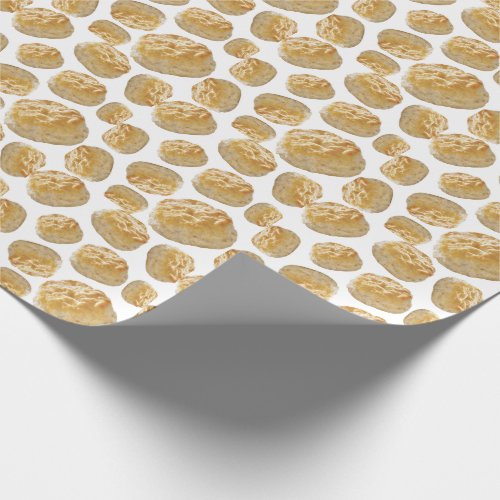 Biscuit pattern  wrapping paper