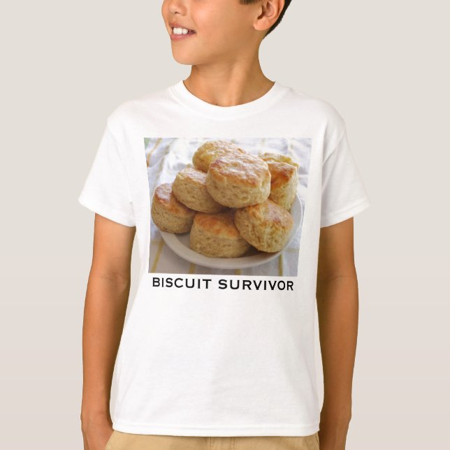 Biscuit Survivor T-Shirt (Front)