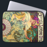 Biscuits Lefevre-Utile by Alphonse Mucha (1896) Laptop Sleeve<br><div class="desc">This vibrant art print features a stunning Art Nouveau advertisement for Lefèvre-Utile biscuits from 1897. The intricate design and rich colors capture the elegance and charm of vintage French advertising. Perfect for adding a touch of classic style to any space, this print is a must-have for collectors and lovers of...</div>
