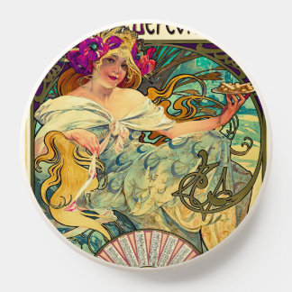 Biscuits Lefevre-Utile by Alphonse Mucha (1896) PopSocket