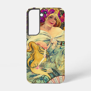 Biscuits Lefevre-Utile by Alphonse Mucha (1896) Samsung Galaxy S22 Case