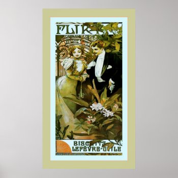 Biscuits Lefèvre-utile ~ Vintage Advertising Poster by VintageFactory at Zazzle