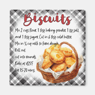 Biscuits Recipe Magnet
