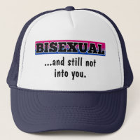 Bisexual and still not into YOU funny bi pride