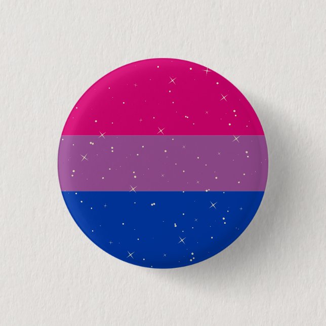 Bisexual Badge Button (Front)