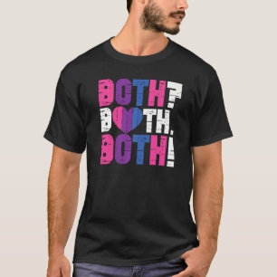 Bisexual Bi Pride Flag Both Both Both  1 T-Shirt