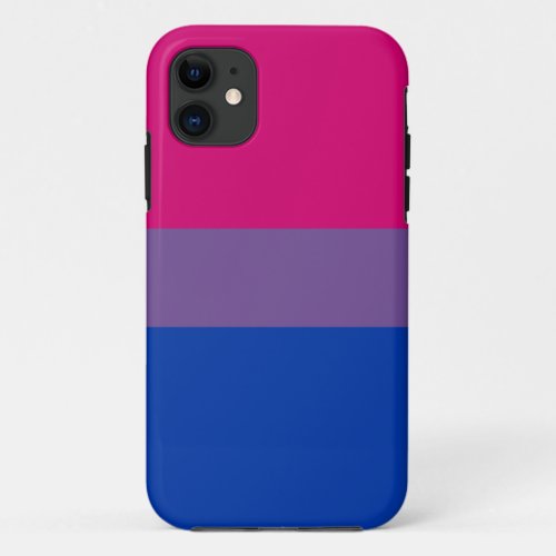 Bisexual Bi Pride Flag iPhone 11 Case