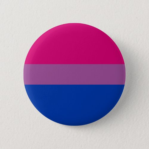 Bisexual Bi Pride Flag Purple Blue Pink Queer LGBT Button
