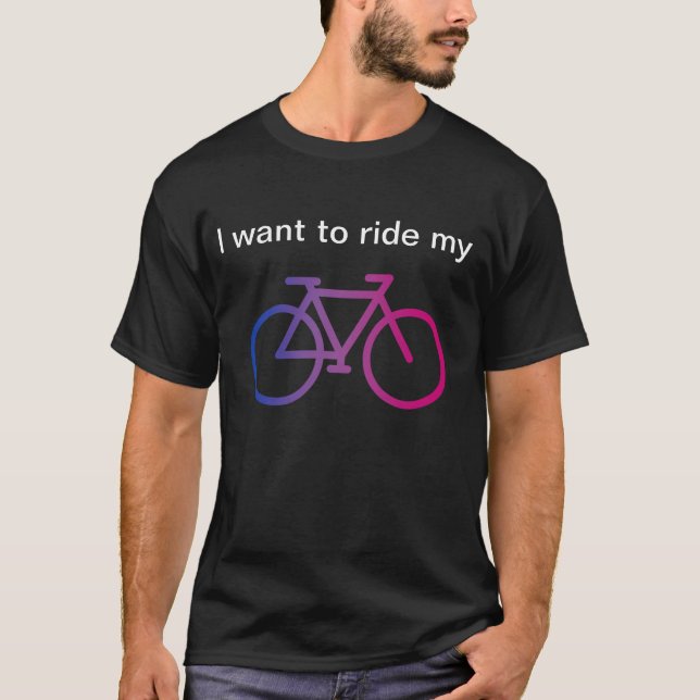 Bisexual Bicycle Shirt (Front)