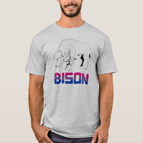 Bisexual Bison T_Shirt