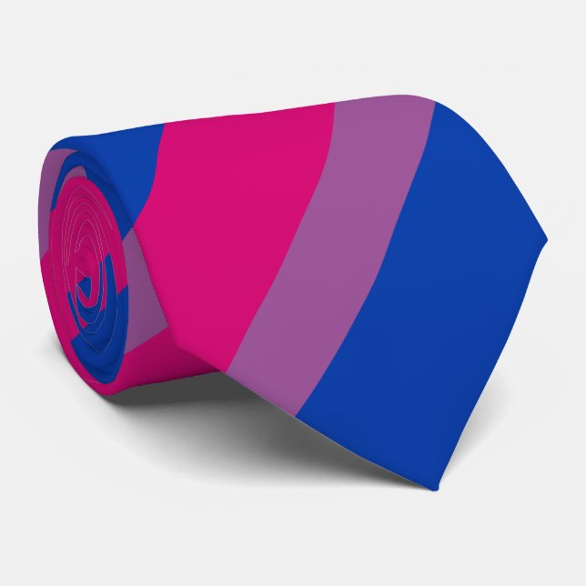 Bisexual Colors Krawatte Neck Tie (Rolled)
