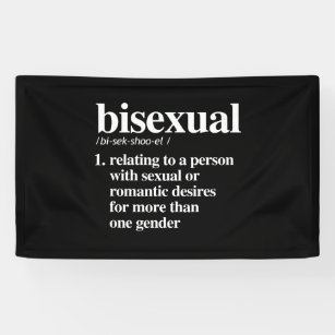 bisexual definition - defined lgbtq terms - LGBT D Banner