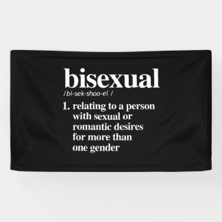 bisexual definition - defined lgbtq terms - LGBT D Banner