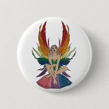 Bisexual Faerie Button