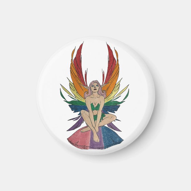 Bisexual Faerie Magnet (Front)