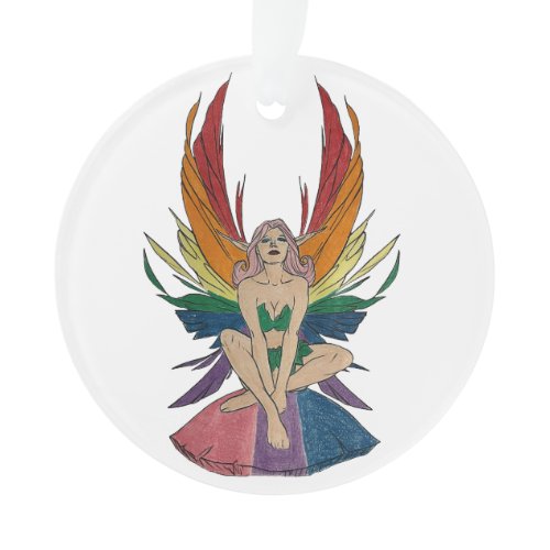 Bisexual Faerie Ornament