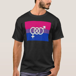 Bisexual Flag Bi Pride Gay Parade Lgbtq T-Shirt