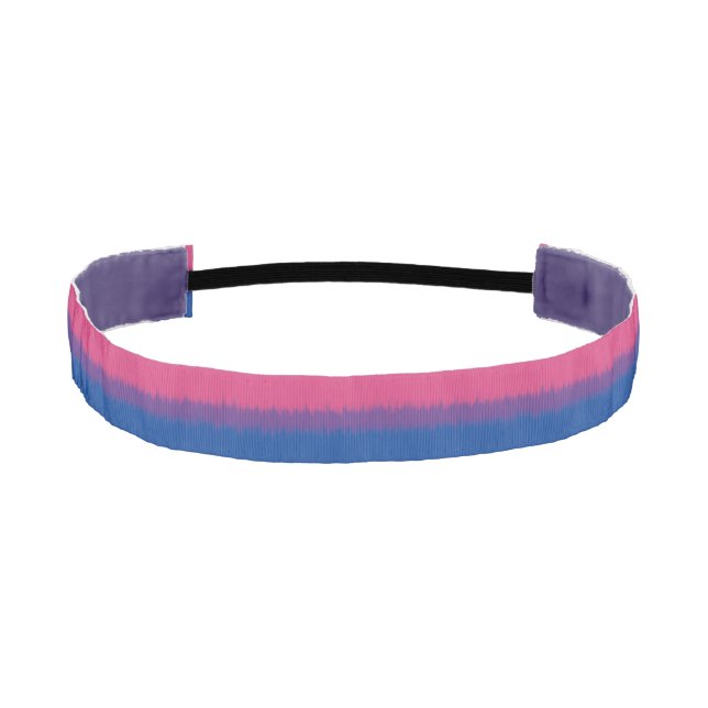 Bisexual Flag Headband (Front)