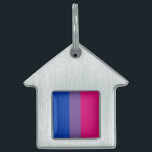 BISEXUAL FLAG ORIGINAL -.png Pet ID Tag<br><div class="desc">If life were a T-shirt, it would be totally Gay! Browse over 1, 000 Pride, Culture, Equality, Slang, & Humor Designs. The Most Unique Gay, Lesbian Bi, Trans, Queer, and Intersexed Apparel on the web. Everything from GAY to Z @ http://www.GlbtShirts.com FIND US ON: THE WEB: http://www.GlbtShirts.com FACEBOOK: http://www.facebook.com/glbtshirts TWITTER:...</div>
