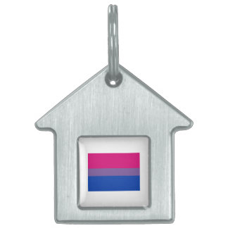 BISEXUAL FLAG ORIGINAL -.png Pet ID Tag