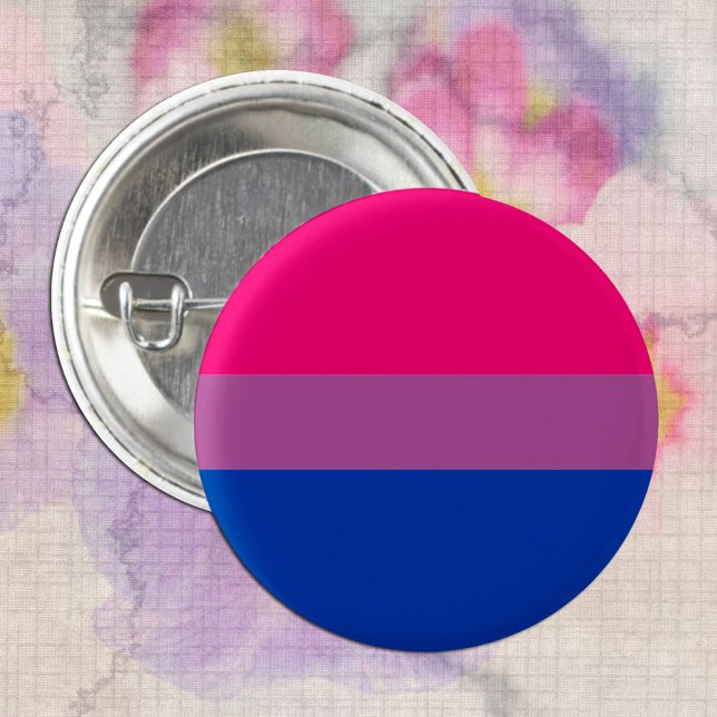 Bisexual Flag & Pride community / gender flag Button (Creator Uploaded)