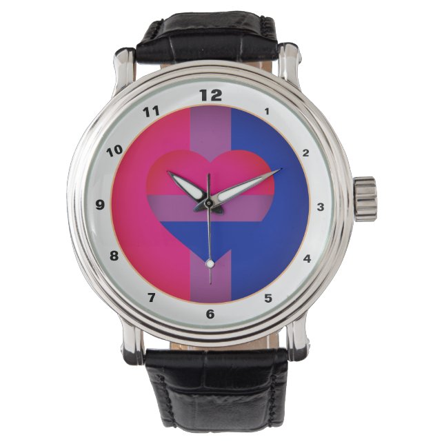 Bisexual Flag & Pride community / gender flag Watch (Front)