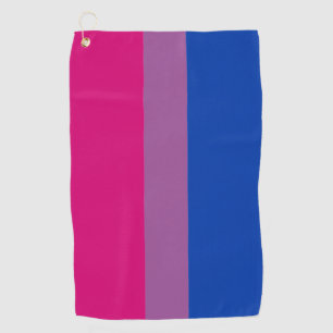Bisexual Flag & Pride community Golf /gender flag Towel