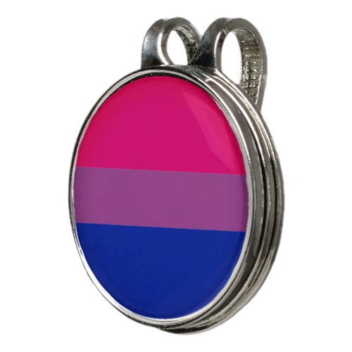 Bisexual Flag  Pride Love golf community  LGBT Golf Hat Clip