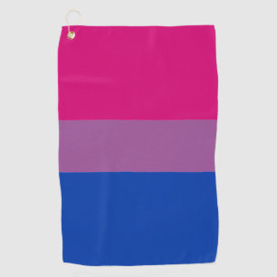 Bisexual Flag & Pride Love golf community / LGBT Towel