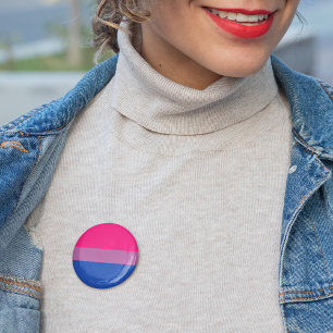 Bisexual Flag Symbol Gender Diversity Pride Month Button