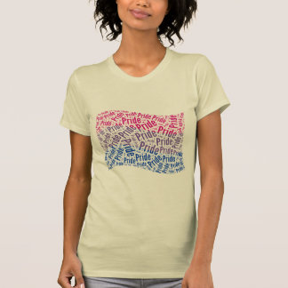 BISEXUAL FLAG WORD PATTERN T-Shirt