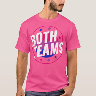 Bisexual Funny Bi Both Teams LGBT T-Shirt