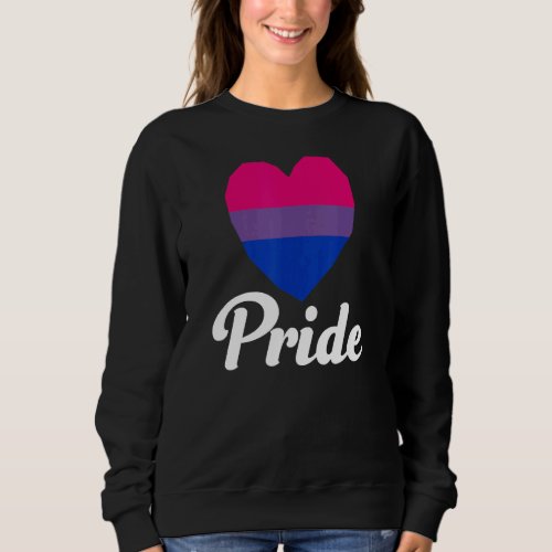 Bisexual Gay Pride Rainbow Word 2 Sweatshirt