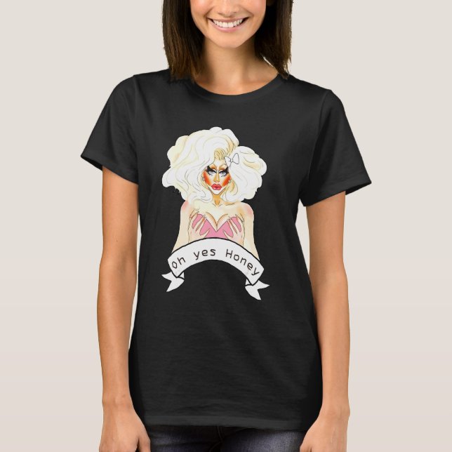 Bisexual Gay Queer Bi Trans Lgbtq Drag Queen Oh Ye T-Shirt (Front)