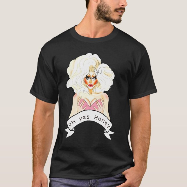 Bisexual Gay Queer Bi Trans Lgbtq Drag Queen Oh Ye T-Shirt (Front)