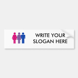 Bisexual Girl Bumper Sticker