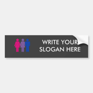 Bisexual Girl Bumper Sticker