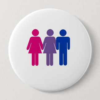 Bisexual Girl Button