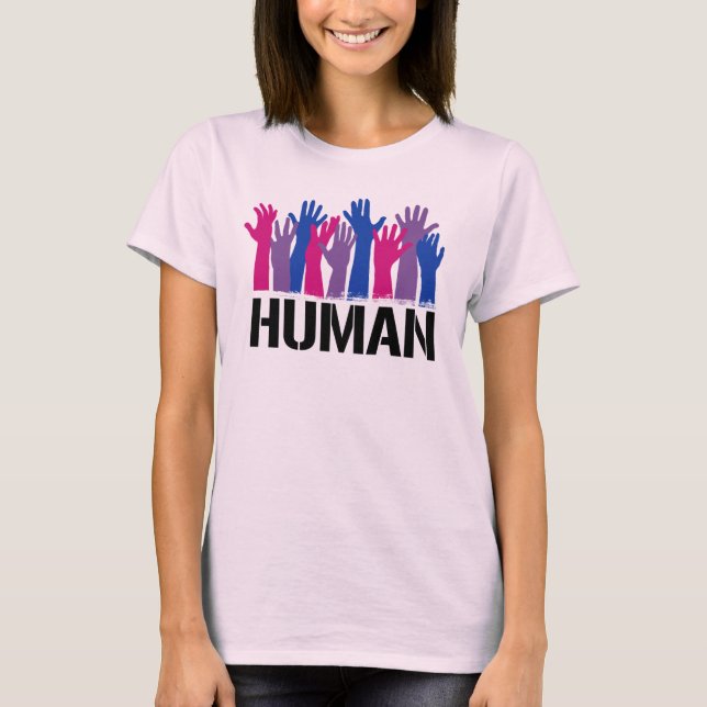 Bisexual Human T-Shirt (Front)