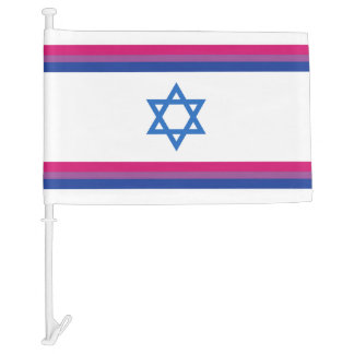 Bisexual Israel Pride Flag Small