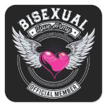 Bisexual Love Army Stickers