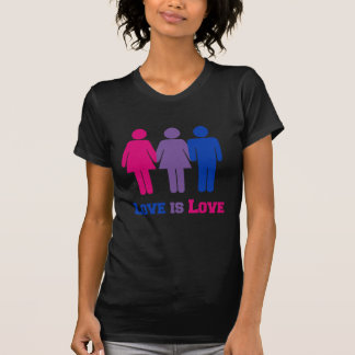 Bisexual Love is Love T-Shirt
