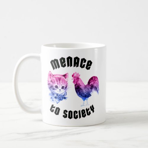 Bisexual Menace to Society Coffee Mug