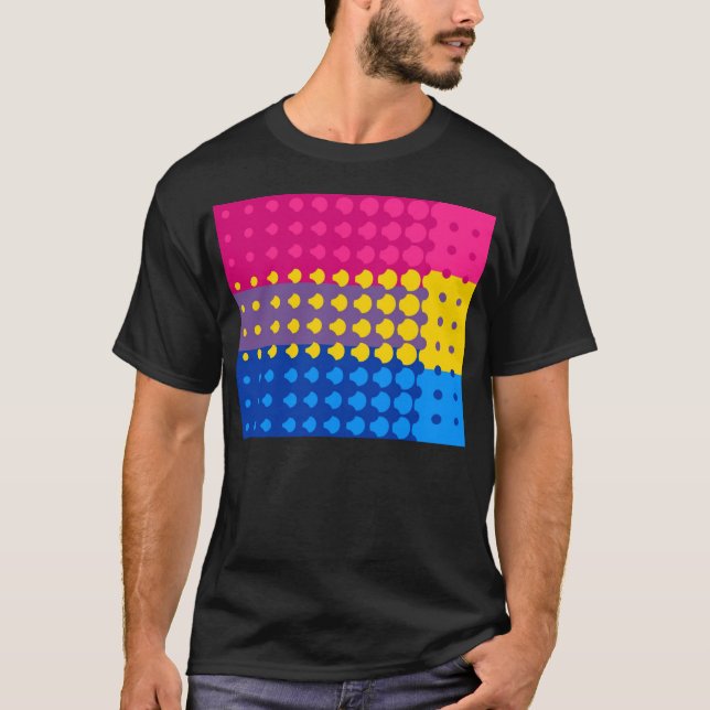 Bisexual / Pansexual (Design 1) T-Shirt (Front)