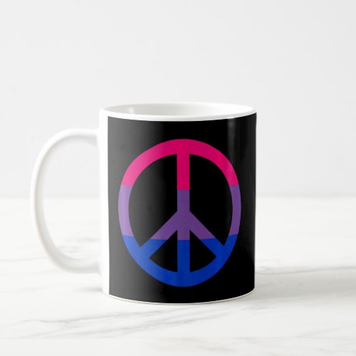 Bisexual Peace Unity Bi Bisexual Pride Bisexual Fl Coffee Mug