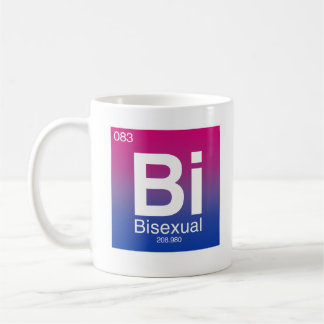 Bisexual Periodic Table Element Coffee Mug