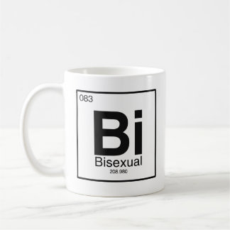 Bisexual Periodic Table Element Coffee Mug