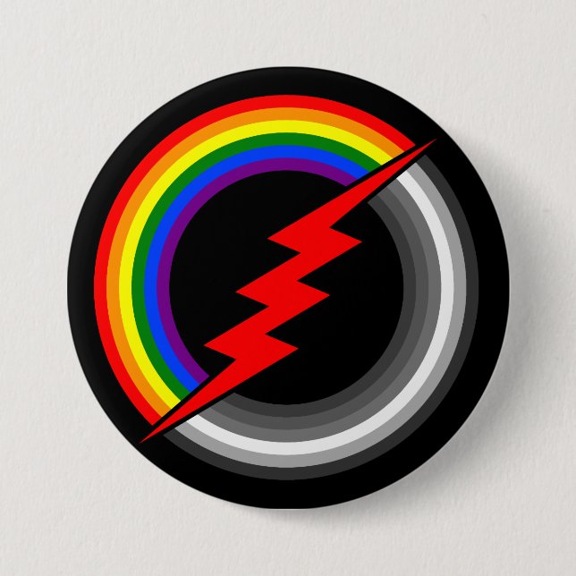 Bisexual Pinback Button (Front)