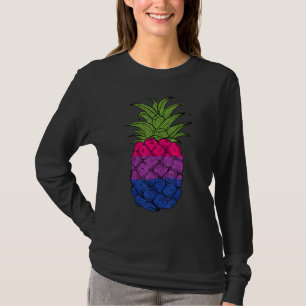 Bisexual Pineapple Bi Pride LGBTQ Pineapple Pride T-Shirt