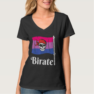 Bisexual Pirate Birate Lgbtq Lgbt Gay Pride Tee